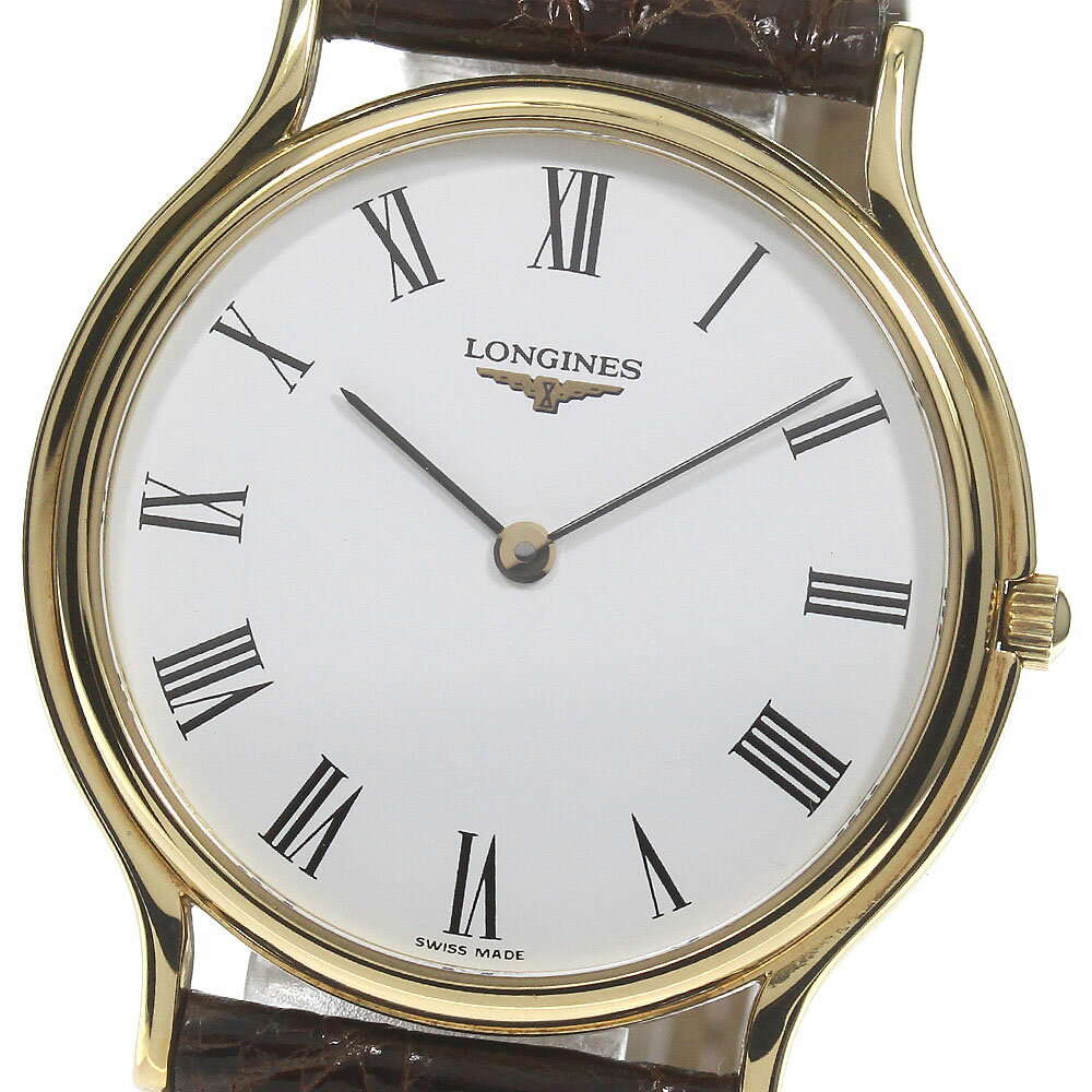 ロンジン LONGINES L4.672.6 K18YG クォー