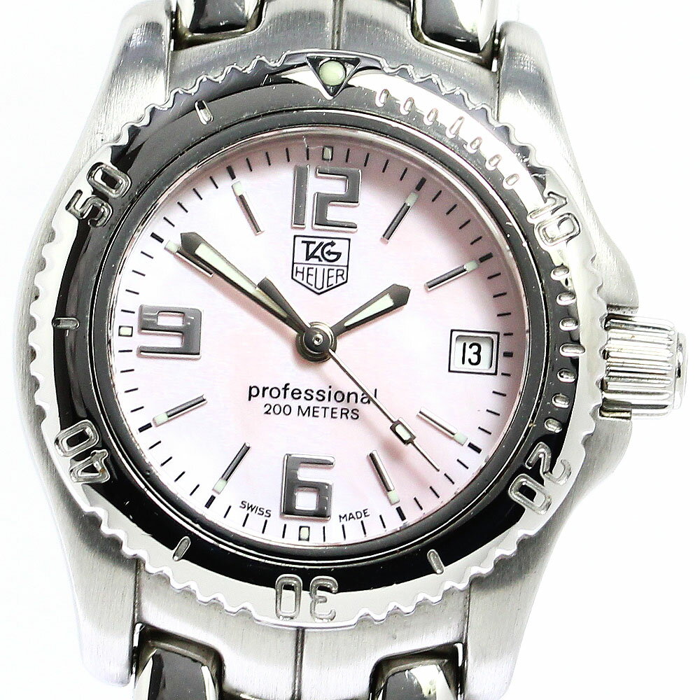 タグホイヤー TAG HEUER WT141F リンク デイト クォーツ レディース 良品 _779312【中古】