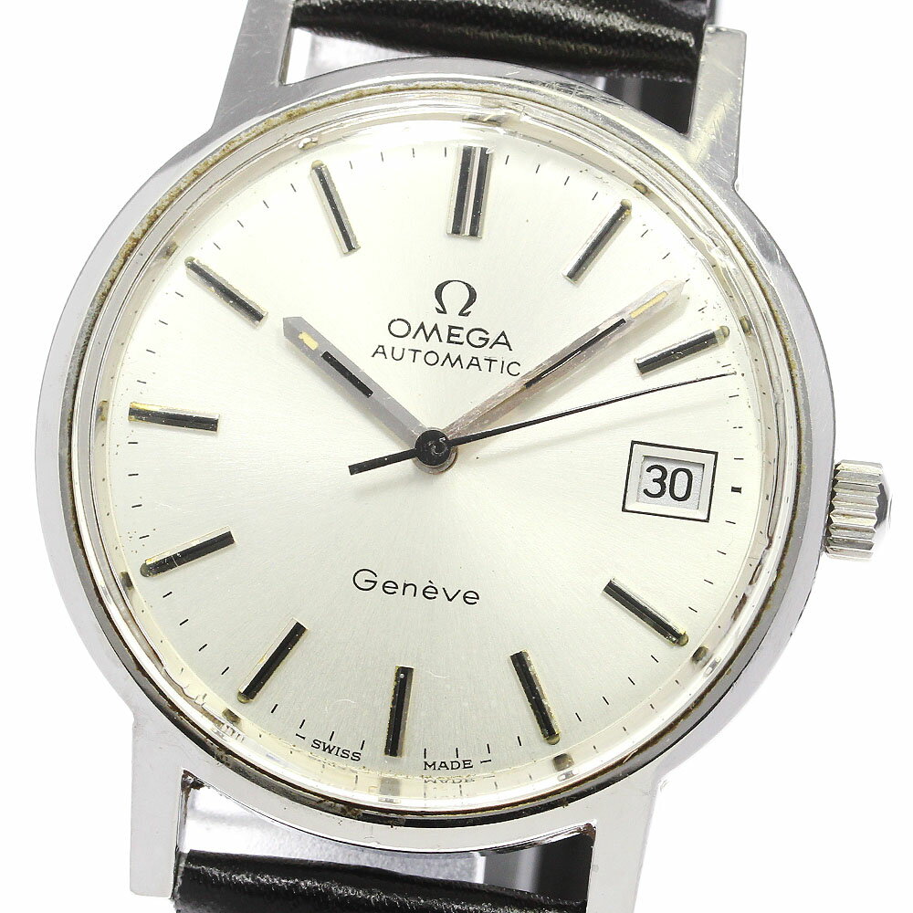 オメガ OMEGA 166.0163 ジュネーブ デイト Cal.1012 自動巻き メンズ _779433【中古】