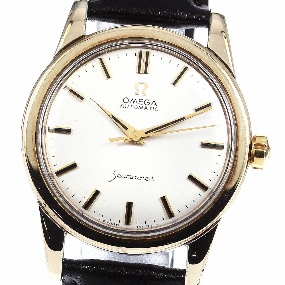 オメガ OMEGA 2577-5 シーマスター ハーフローター Cal.351 自動巻き メンズ _780322【中古】