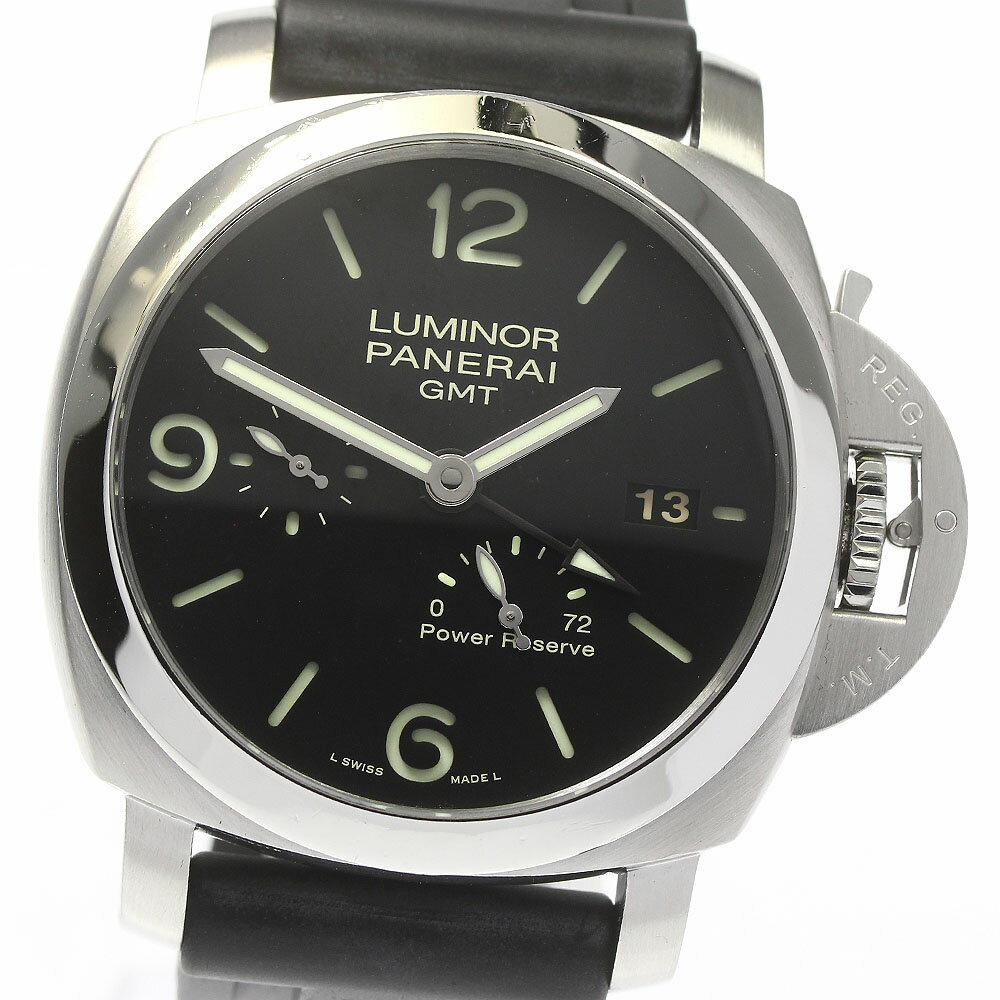 パネライ PANERAI PAM00321 ルミノール 1950 3デイズ GMT 自動巻き メンズ ...