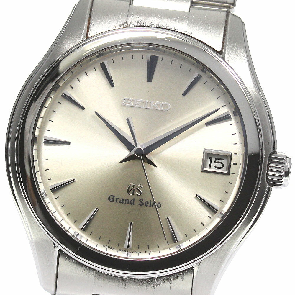 セイコー SEIKO SBGX005/9F62-0A10 グランドセイコー デイト クォーツ メンズ 良品 _778283【中古】