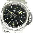 パネライ PANERAI PAM00297 ルミノール GMT デイト スモールセコンド 自動巻き  ...