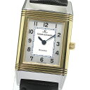 ジャガー・ルクルト JAEGER-LECOULTRE 260.5.08 レベルソ YGコンビ クォーツ レディース 良品 _780211