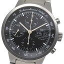 IWC IWC SCHAFFHAUSEN IW370703 シャフハウゼン GST クロノグラフ デイデイト 自動巻き メンズ 保証書付き_783143【中古】