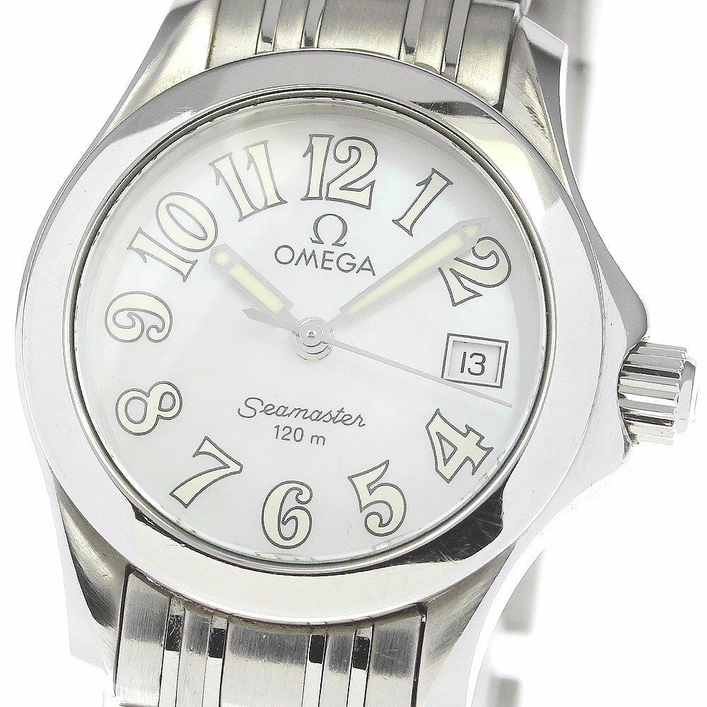 オメガ OMEGA 2581.70 シーマスター120 クォーツ レディース _782537【中古】