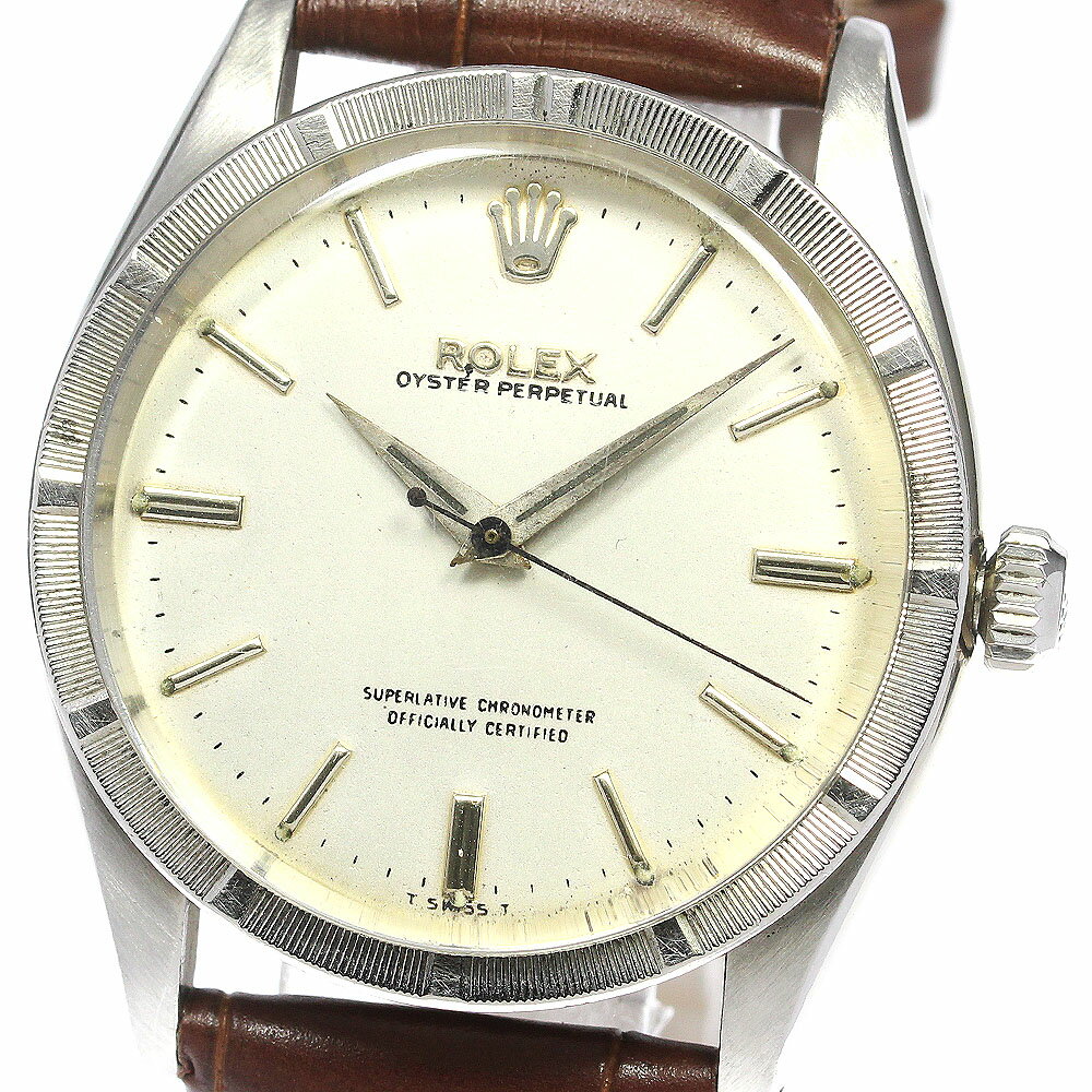 訳あり ロレックス ROLEX 6569 オイスターパーペチュアル Cal.1030 リダンダイアル 自動巻き メンズ _760701【中古】