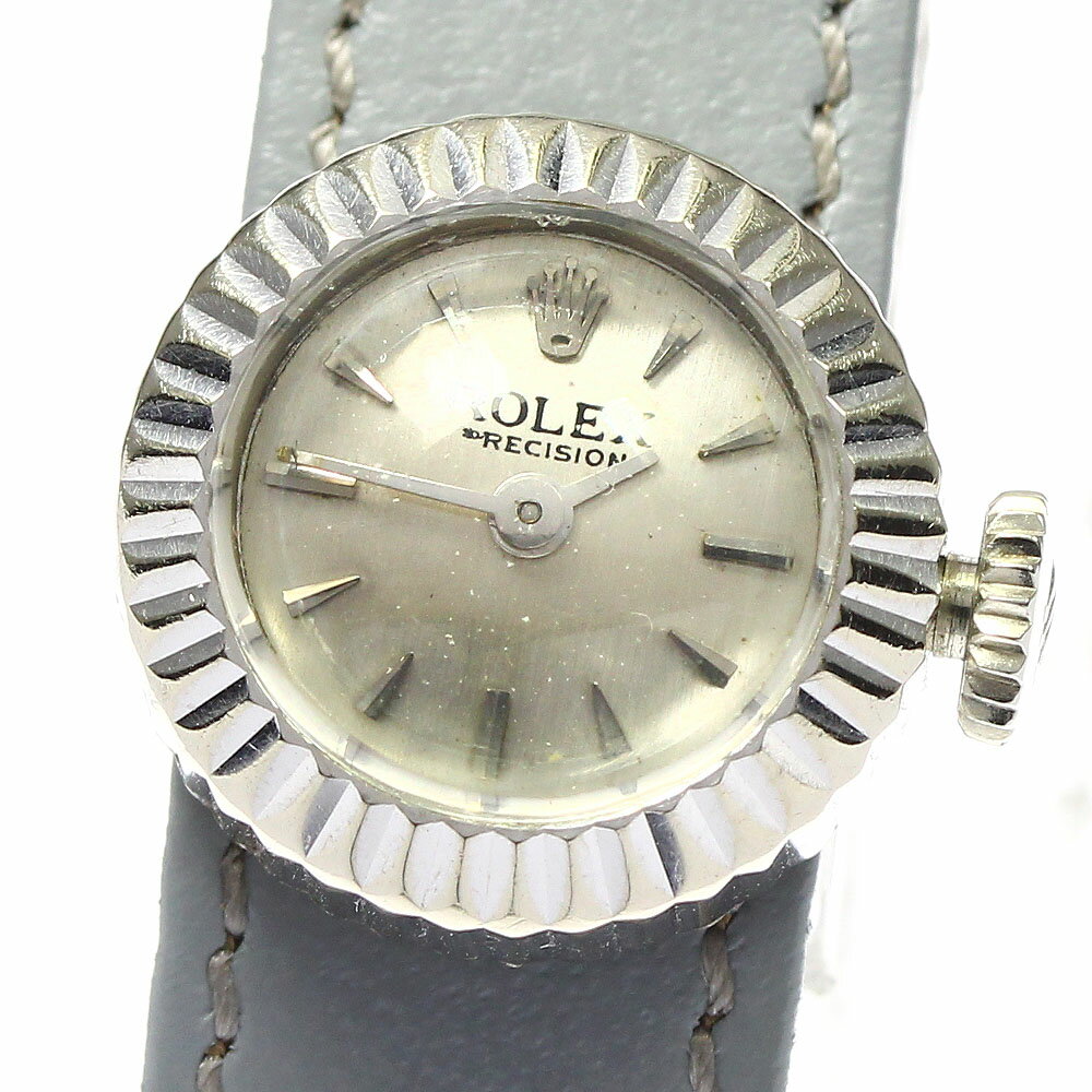 ジャンク ロレックス ROLEX カメレオン K18WG 手巻き レディース _783234【中古】