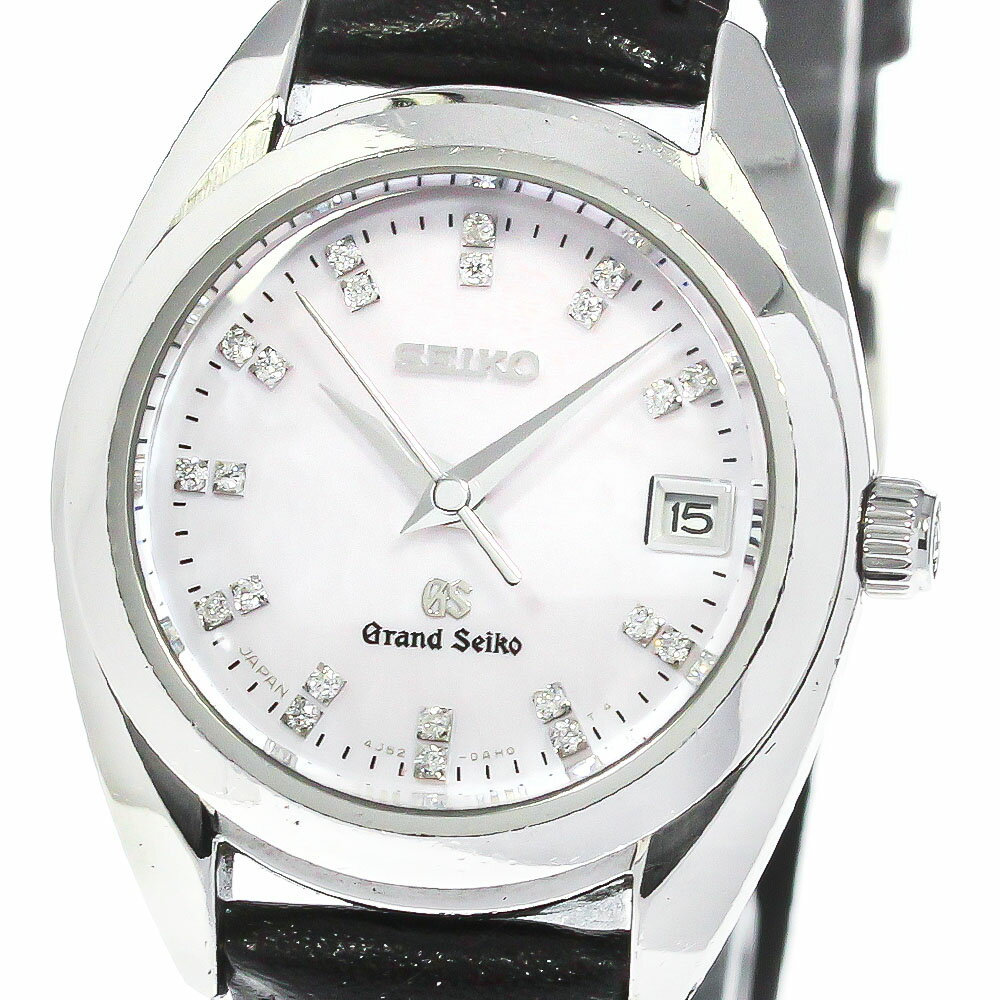 セイコー SEIKO 4J52-0AC0/STGF077 グランドセイコー ダイヤインデックス デイト クォーツ レディース _783106