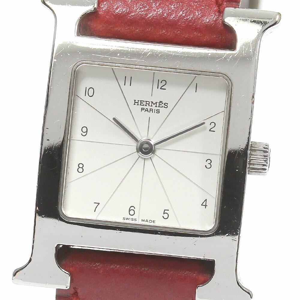 エルメス HERMES HS1.205 Hウォッチ クォーツ レディース _774324【中古】