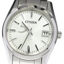 シチズン CITIZEN AQ1000-58A/A010-T017983 ザ・シチズン エコドライブ デイト ソーラー メンズ 箱・保証書付き_784503【中古】