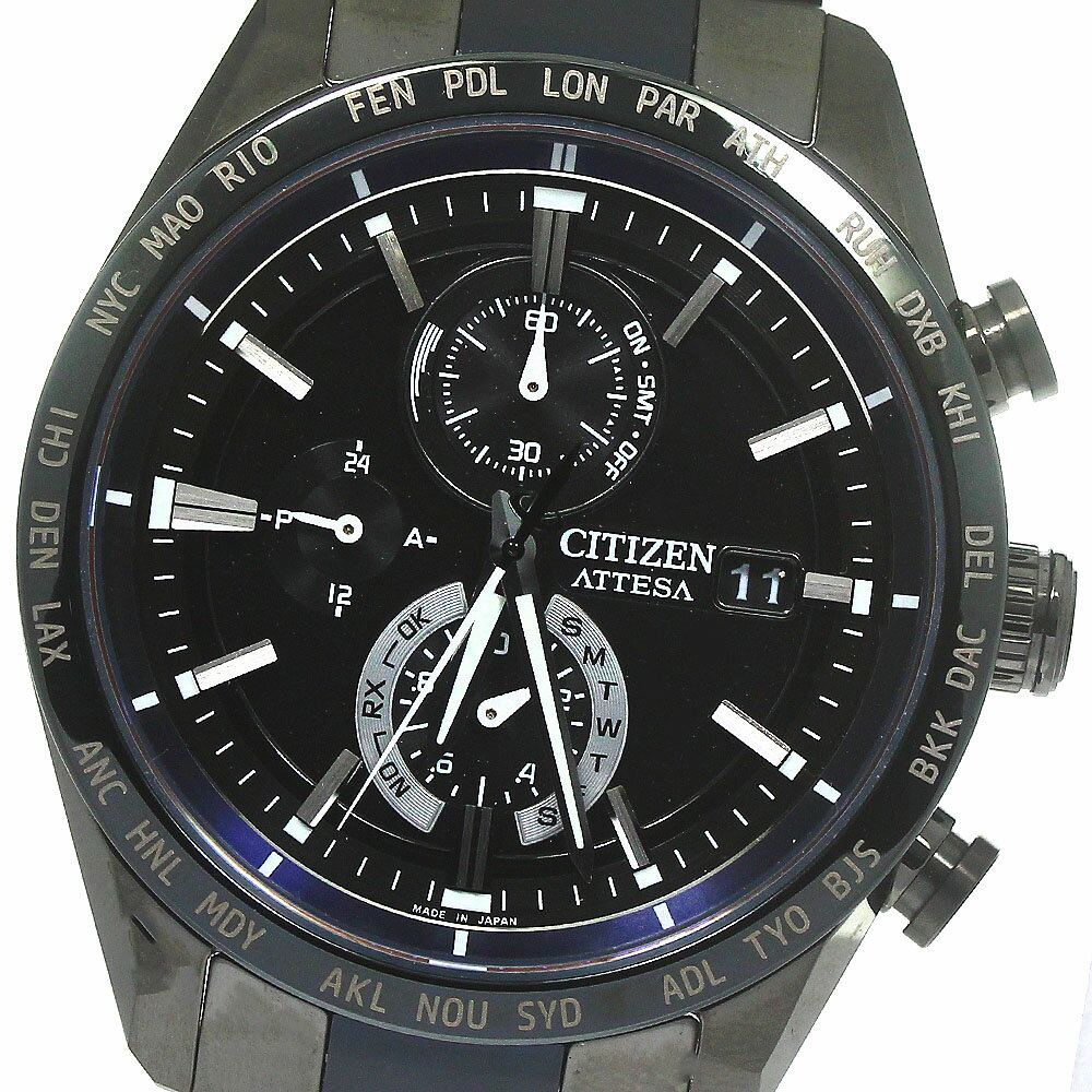 シチズン CITIZEN AT8187-75E アテッサ 35t