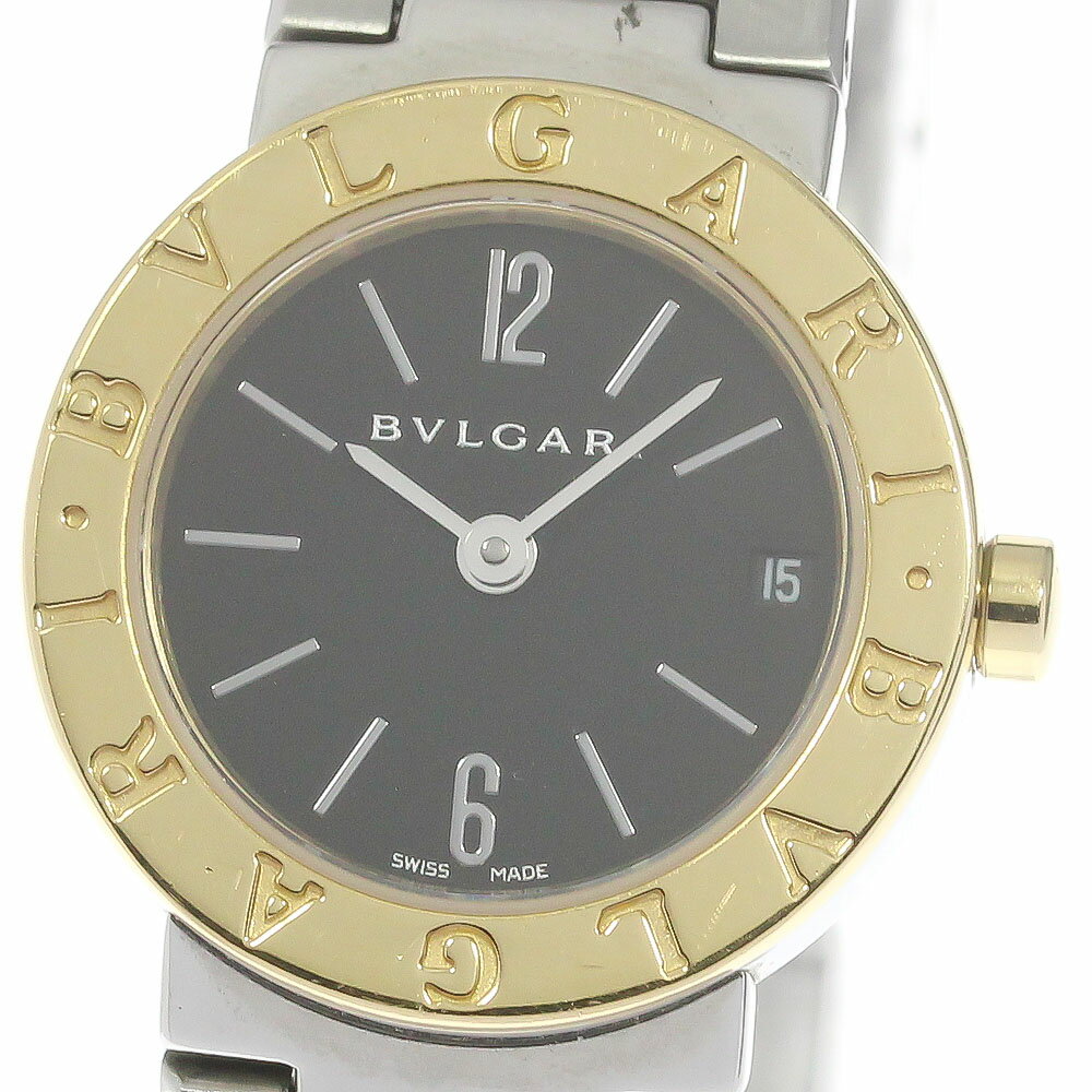 ブルガリ BVLGARI BB23SG ブルガリブルガリ デイト クォーツ レディース _792189【中古】