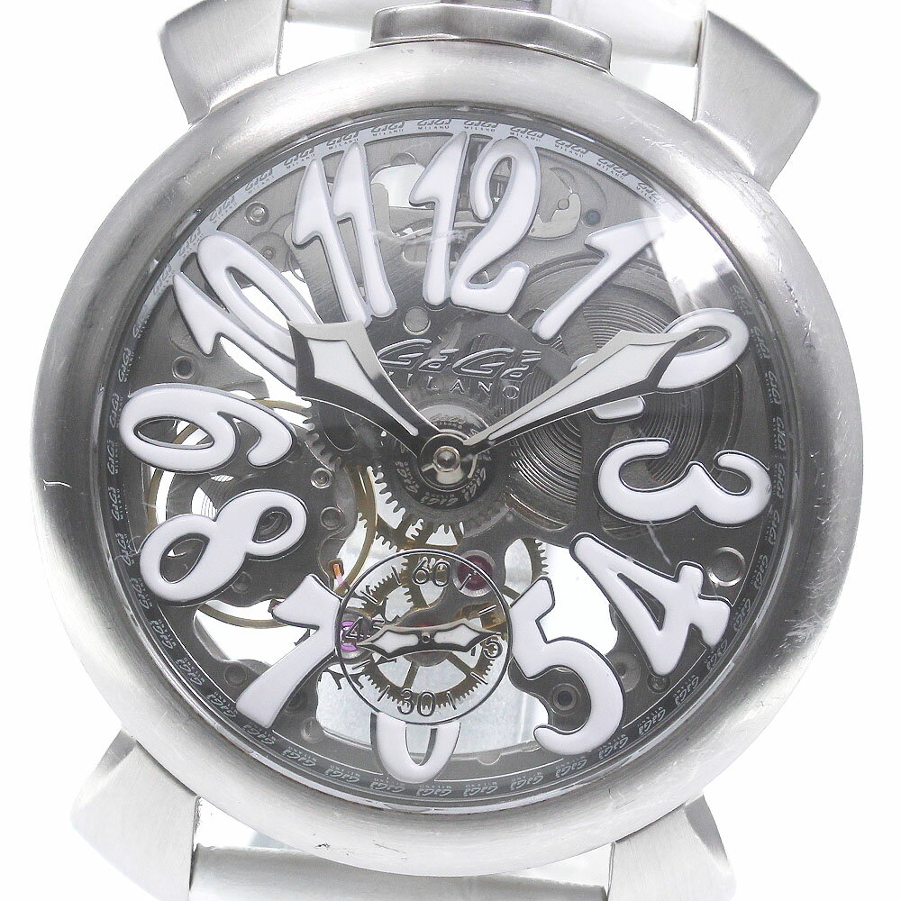 楽天市場】ガガミラノ マヌアーレ48mm スケルトンの通販 楽天市場】ガガミラノ マヌアーレ48mm スケルトンの通販
