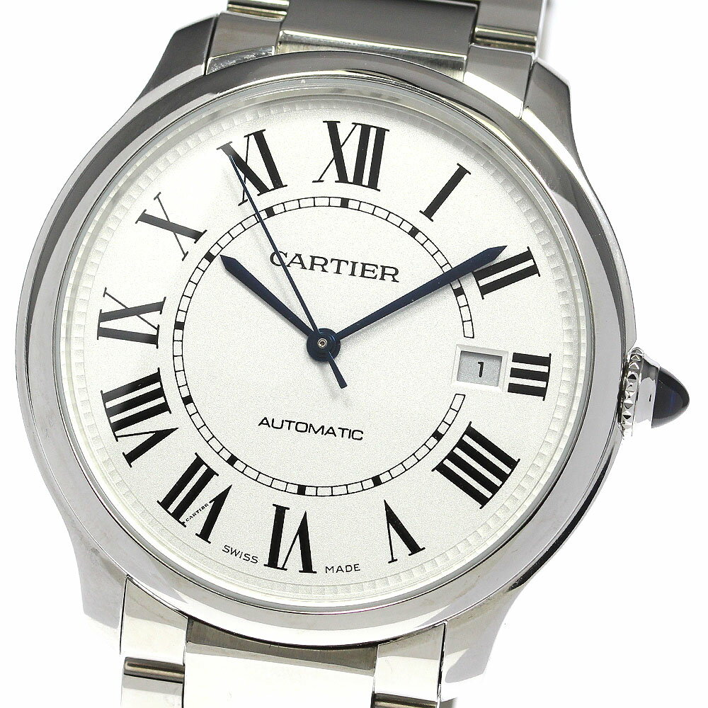 カルティエ CARTIER WSRN0035 ロンドマスト ドゥ カルティエ デイト 自動巻き メンズ 良品 _793059【中古】