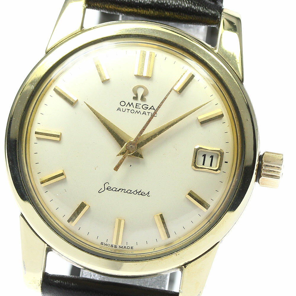 オメガ OMEGA 2849-5 シーマスター デイト Cal.503 自動巻き メンズ _770462【中古】