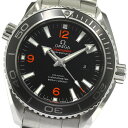 オメガ OMEGA 232.30.38.20.01.002 シーマスター 600 プラネットオーシャン デイト 自動巻き ボーイズ 良品 保証書付き_78289...