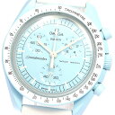 スウォッチ Swatch SO33L100 OMEGA×Swatch MISSION TO URANUS クォーツ メンズ 箱・保証書付き_791237【中古】