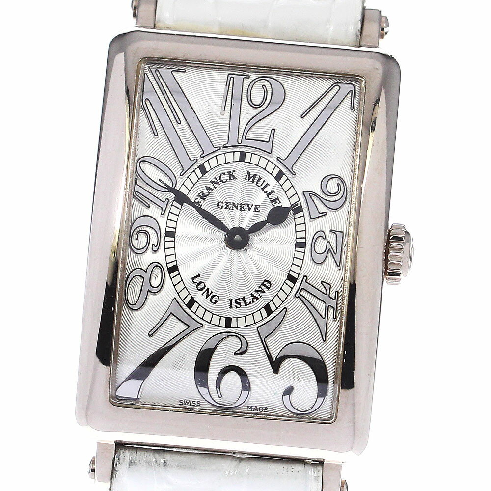 フランクミュラー FRANCK MULLER 952QZREL ロングアイランド K18WG クォー ...