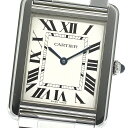 カルティエ CARTIER W5200014 タンクソロ LM クォーツ メンズ 良品 _79500 ...