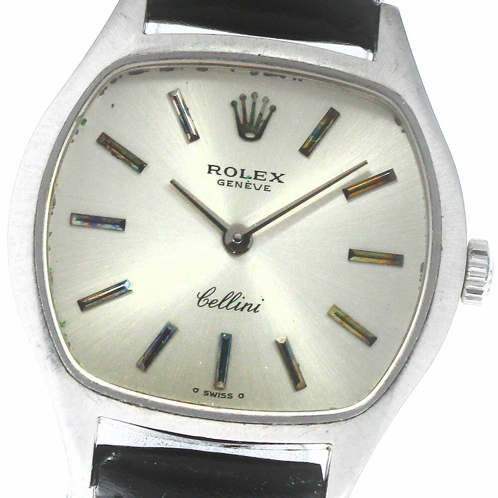 ロレックス ROLEX 3801 チェリーニ K18WG cal.1600 手巻き レディース _792157【中古】