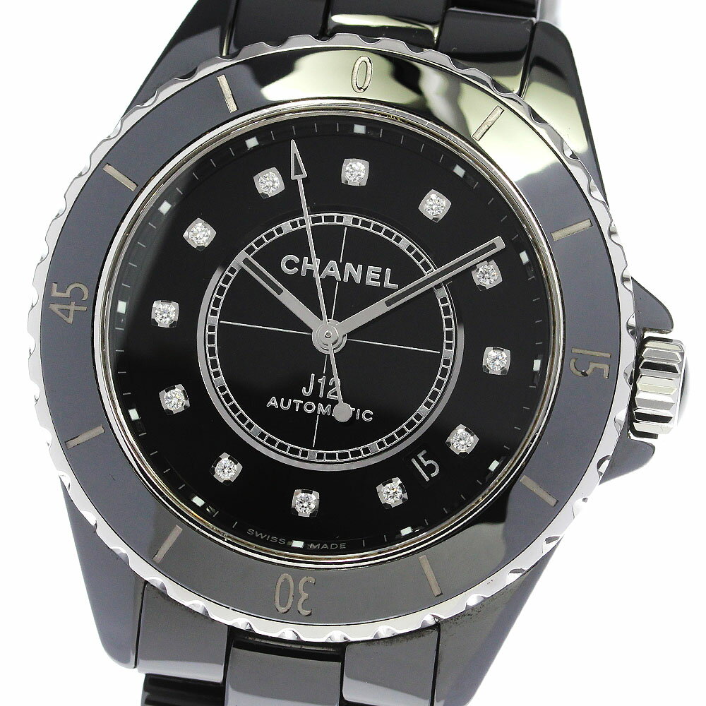 シャネル CHANEL H5702 J12 黒セラミック