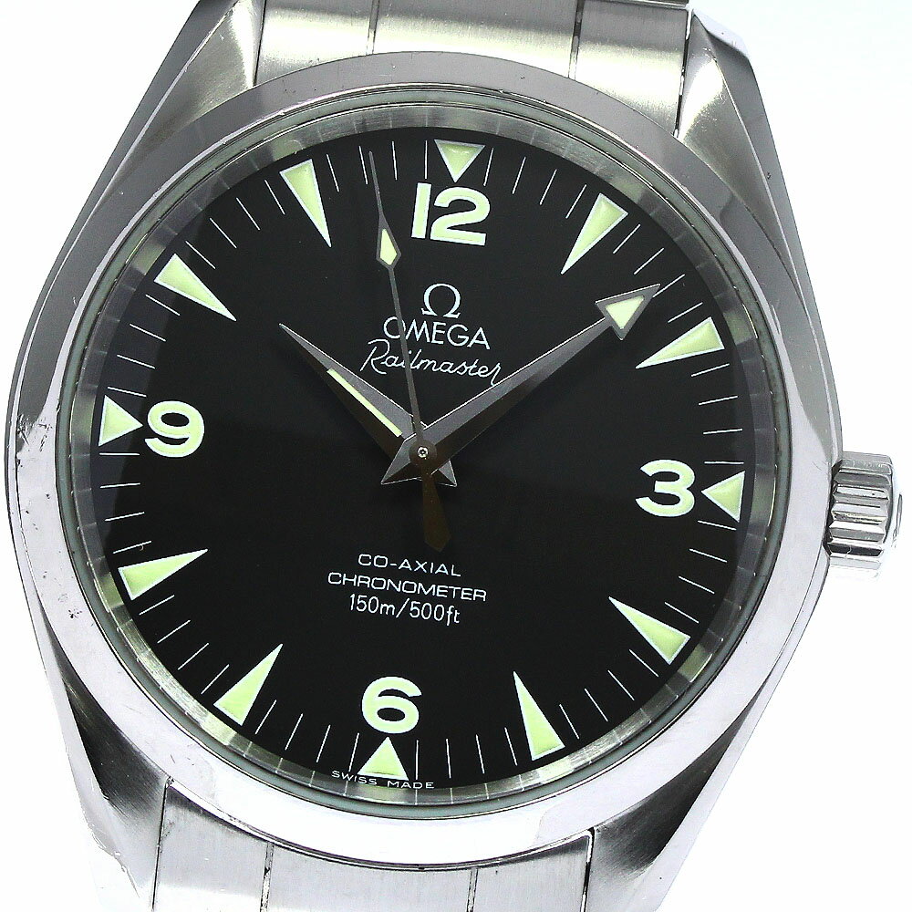 オメガ OMEGA 2503.52 シーマスター レイルマスター クロノメーター 自動巻き メンズ _794714【中古】