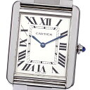 カルティエ CARTIER W5200014 タンクソロ LM クォーツ メンズ _794529【中古】