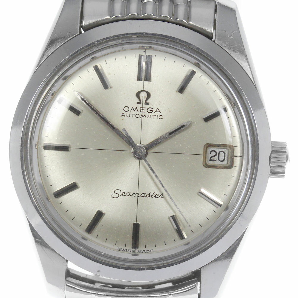 オメガ OMEGA 166.010 シーマスター Cal.565 ライスブレスレット 自動巻き メン ...