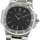 パテックフィリップ PATEK PHILIPPE 4700/10A ノーチラス 12Pダイヤモンド クォーツ レディース メーカーOH済み_615356【中古】