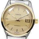 オメガ OMEGA クラシック YGベゼル デイト 自動巻き レディース _784198【中古】