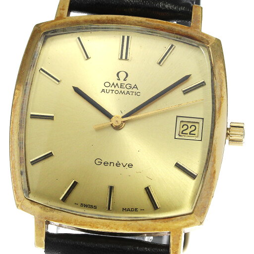 訳あり オメガ OMEGA Ref.162.0052 ジュネーブ スクエア cal.1012 自動巻き メンズ _769536【中古】 訳あり オメガ OMEGA Ref.162.0052 ジュネーブ スクエア cal.1012 自動巻き メンズ _769536【中古】