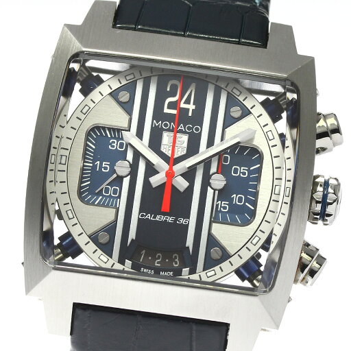 タグホイヤー TAG HEUER CAL5111 モナコ24 クロノグラフ キャリバー36 自動巻き メンズ _799047【中古】 タグホイヤー TAG HEUER CAL5111 モナコ24 クロノグラフ キャリバー36 自動巻き メンズ _799047【中古】