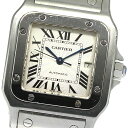 カルティエ CARTIER W20055D6 サントスガルベLM デイト 自動巻き メンズ 保証書付 ...