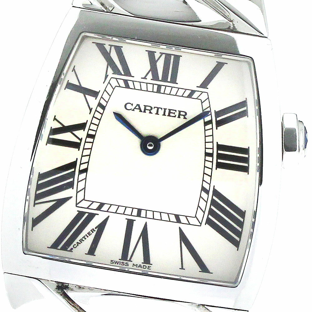 カルティエ CARTIER W660022I ラドーニャ クォーツ ボーイズ _792405【中古】