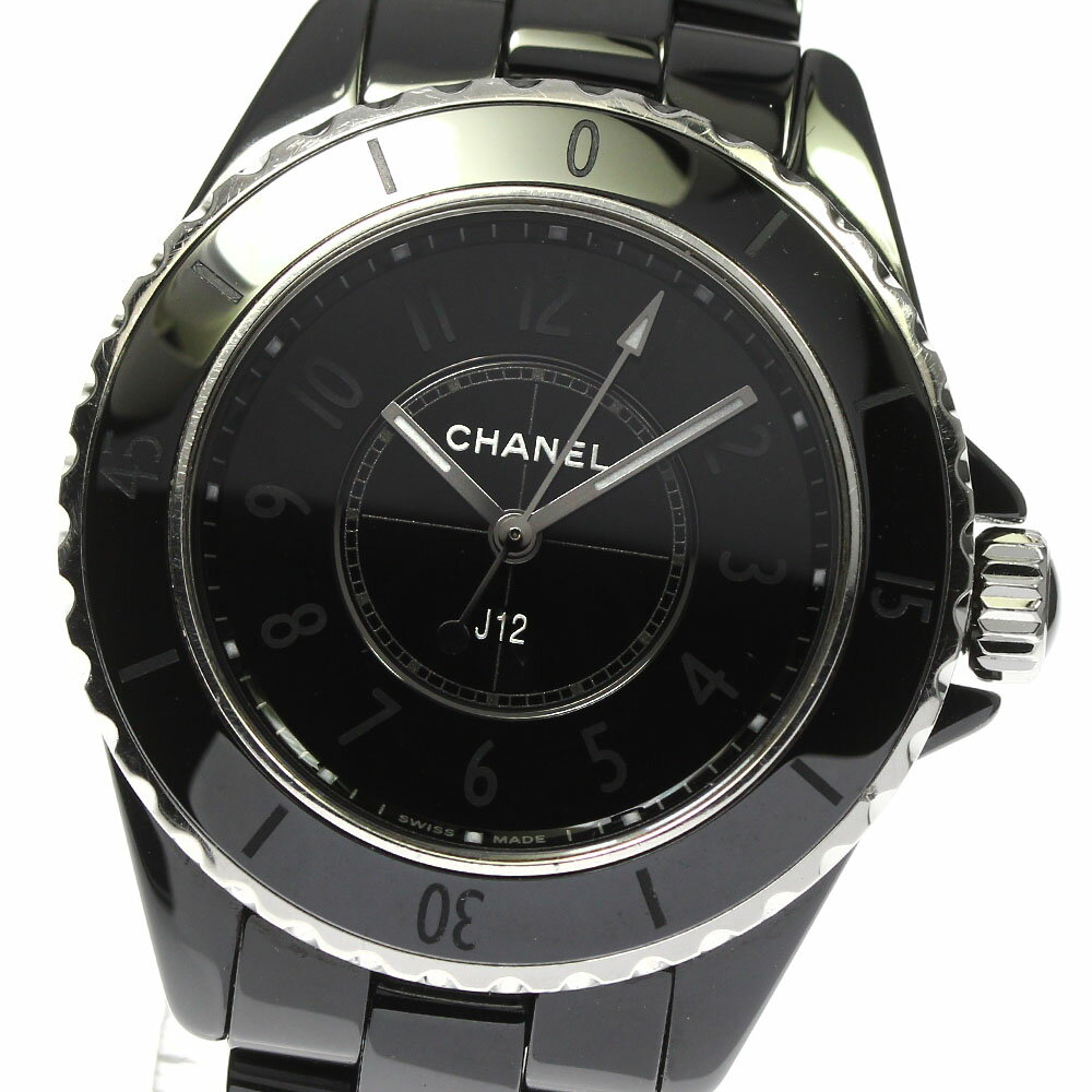 訳あり シャネル CHANEL H6346 J12 ファ