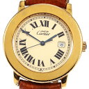 カルティエ CARTIER マスト2 デイト クォーツ レディース _797754【中古】