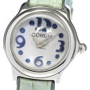 コルム CORUM 101.150.20 ミニバブル クォーツ レディース 保証書付き_798633【中古】