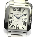 カルティエ CARTIER W5310008 タンクアングレーズ XL デイト 自動巻き メンズ 良品 _792333【中古】