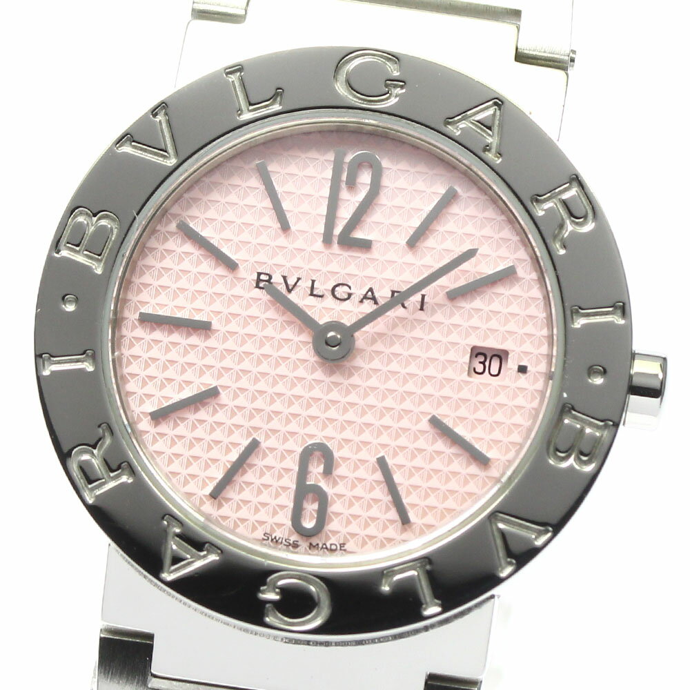 ブルガリ BVLGARI BB26SS ブルガリブルガリ デイト クォーツ レディース 美品 _79 ...