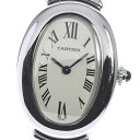 カルティエ CARTIER W15133L2 ベニュワール SM K18WG クォーツ レディース _798797【中古】