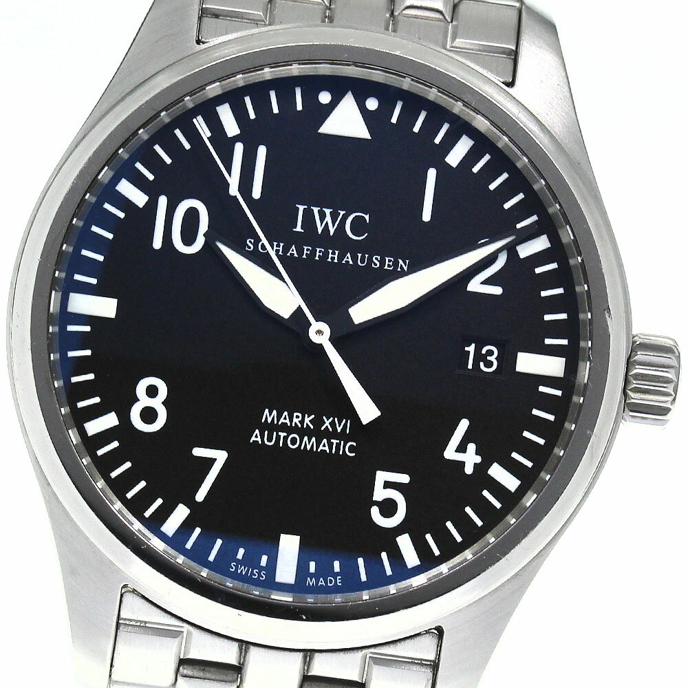 IWC IWC SCHAFFHAUSEN IW325504 パイロット ウォッチ マークXVI デイト 自動巻き メンズ _798777【中古】