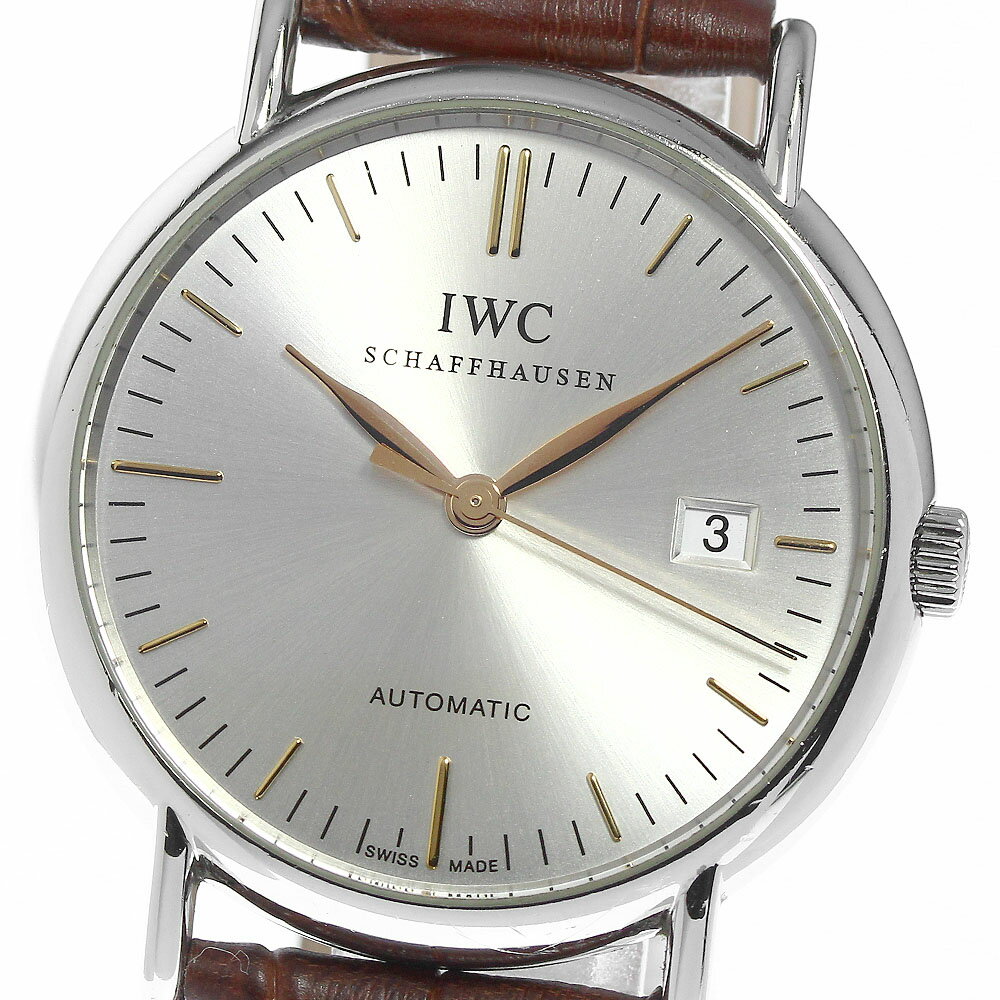 IWC IWC SCHAFFHAUSEN IW356303 ポートフィノ デイト 自動巻き メンズ  ...