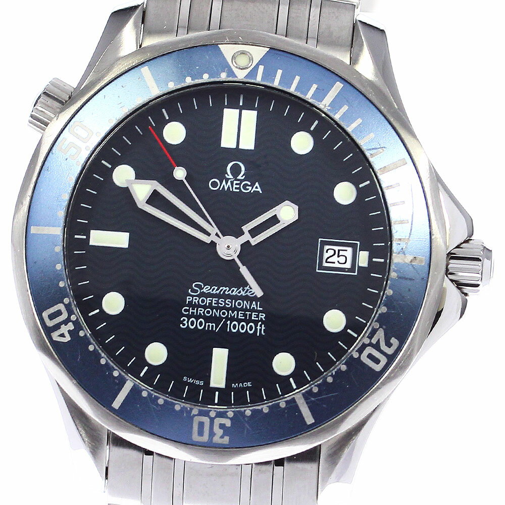 オメガ OMEGA 2531.80 シーマスター300 デイト 自動巻き メンズ _801193【中古】