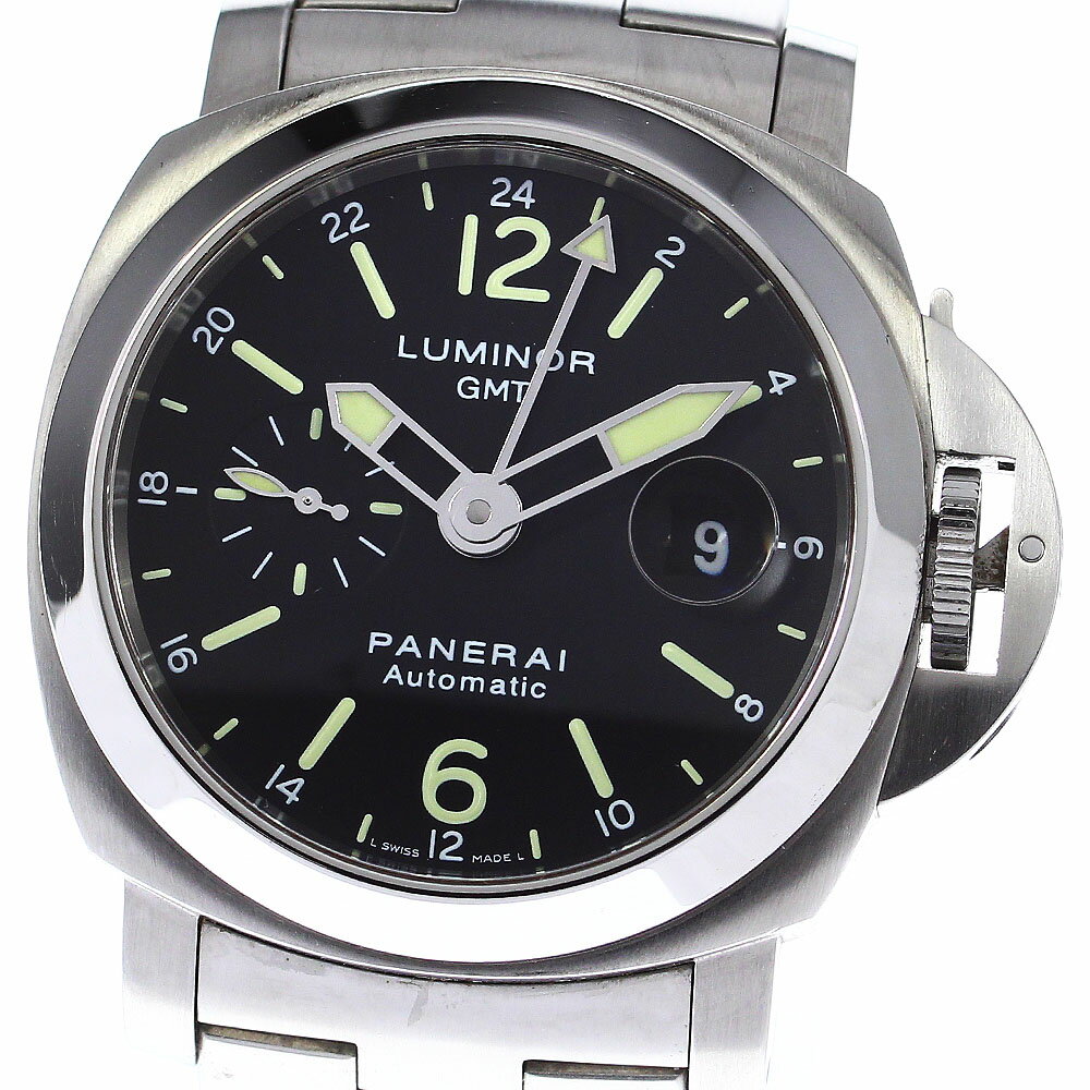 パネライ PANERAI PAM00297 ルミノール GMT デイト スモールセコンド 自動巻き  ...