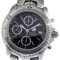 タグホイヤー TAG HEUER CT2111.BA0550 リンク クロノグラフ デイト 自動巻き メンズ _779153【中古】