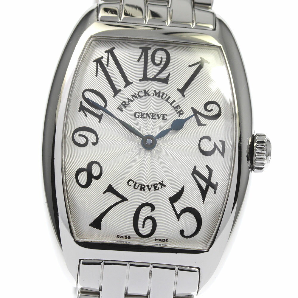 フランクミュラー FRANCK MULLER 7502QZ トノー カーべックス クォーツ メンズ _800324【中古】