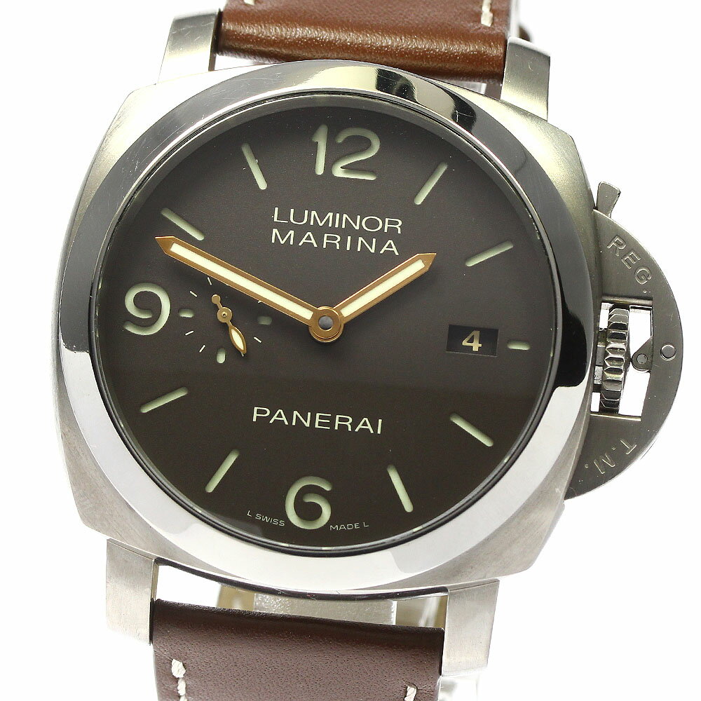 パネライ PANERAI PAM00351 ルミノールマリーナ1950 3デイズ デイト 自動巻き  ...