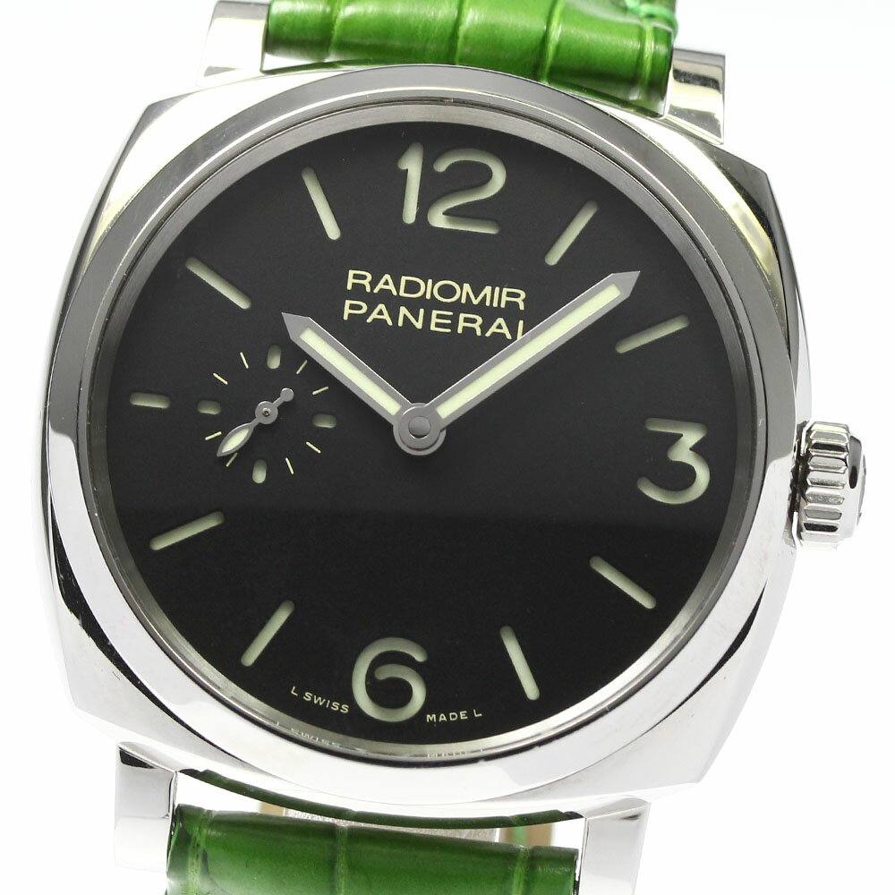 パネライ PANERAI PAM00574 ラジオミール 1940 3デイズ アッチャイオ 手巻き メンズ 美品 _802087【中古】