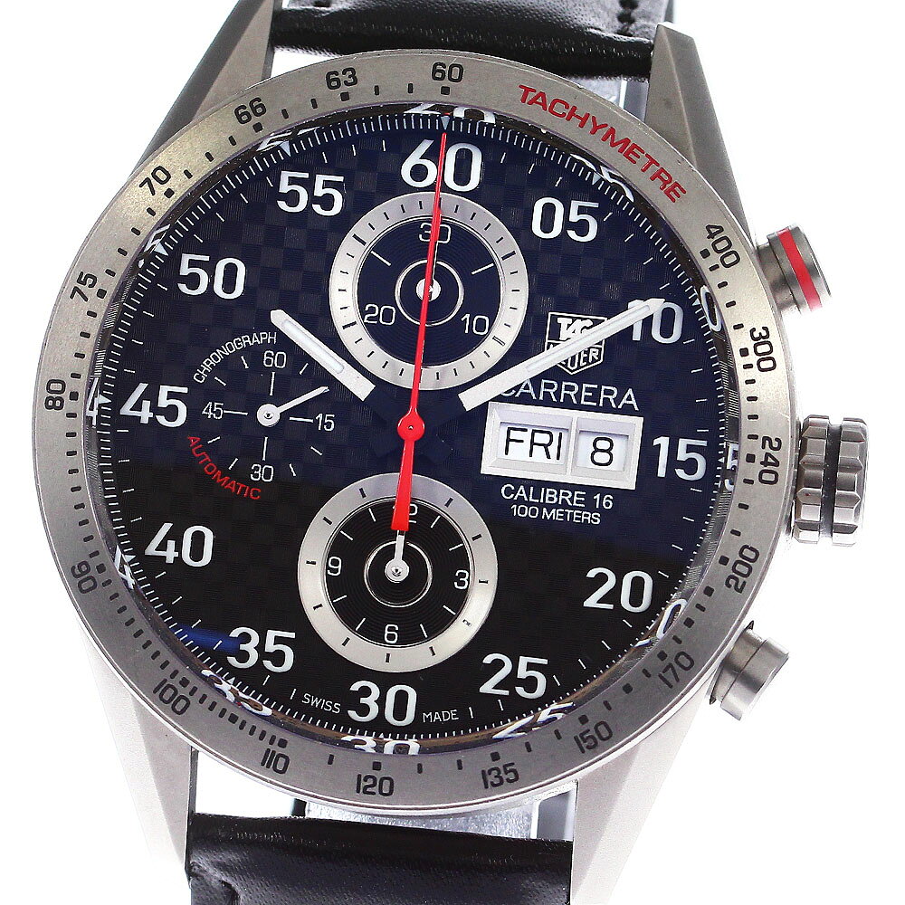 タグホイヤー TAG HEUER CV2A80.FC6256 カレラ クロノグラフ デイデイト 自動 ...